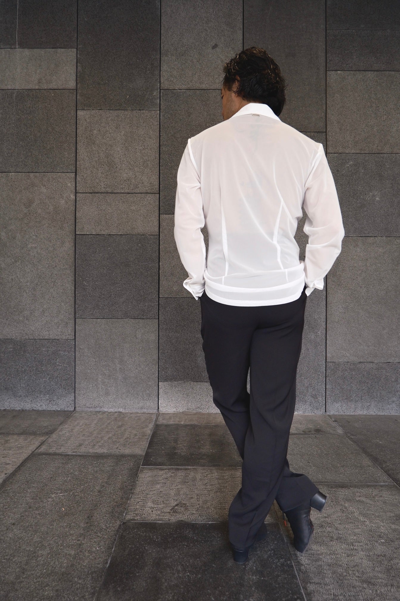 Net Slim Fit Dress Shirt - White