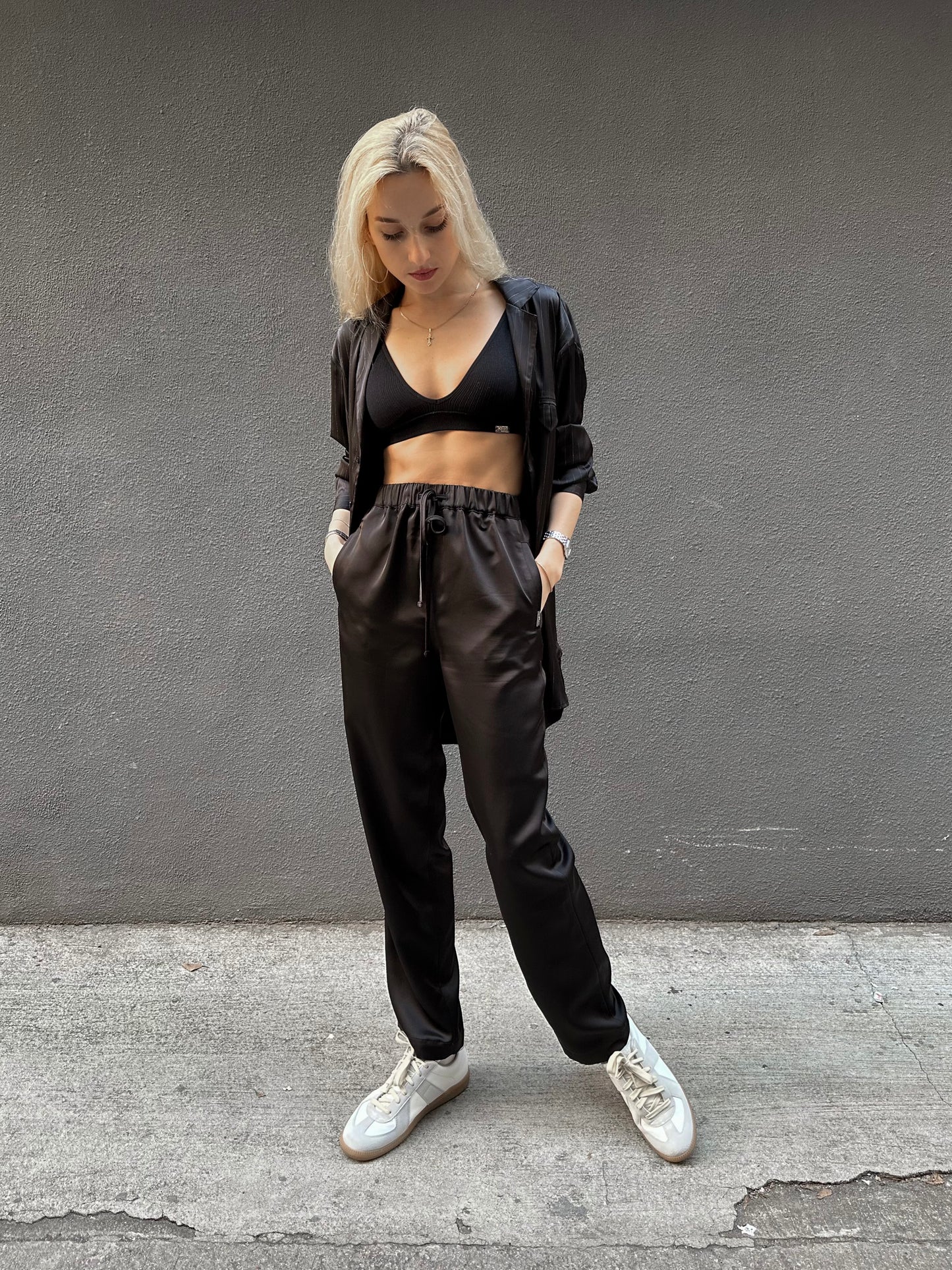 Unisex Satin Pants