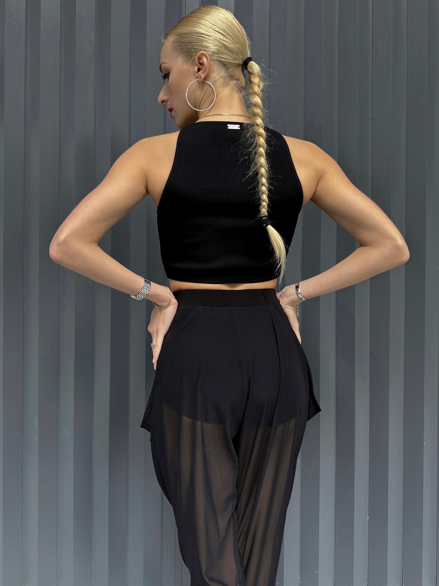 Net Parachute Pants