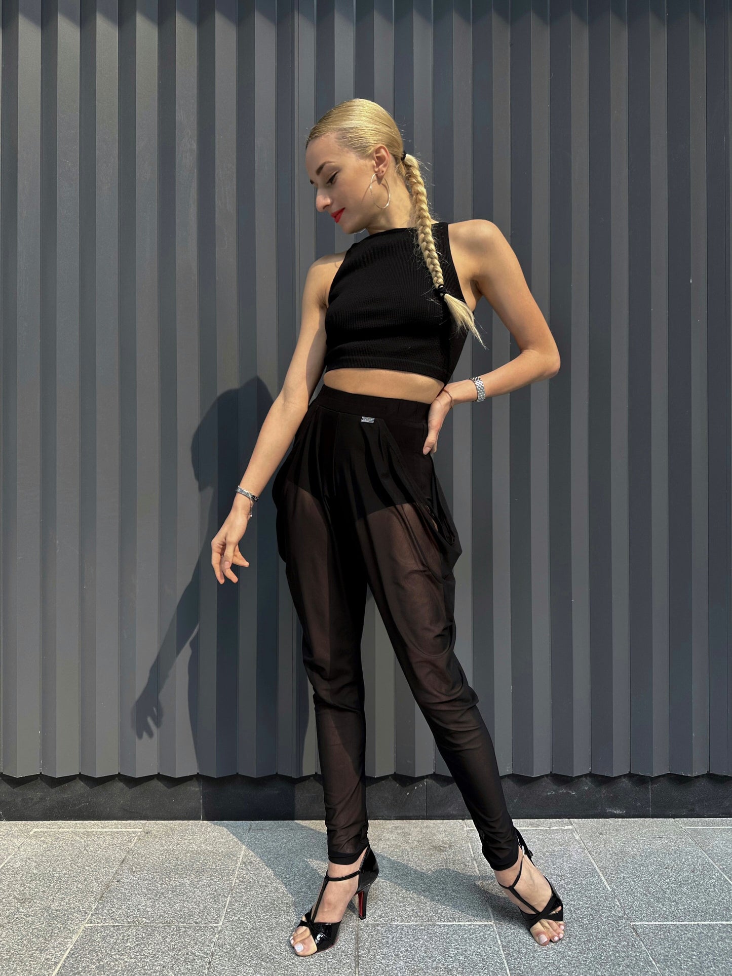 Net Parachute Pants