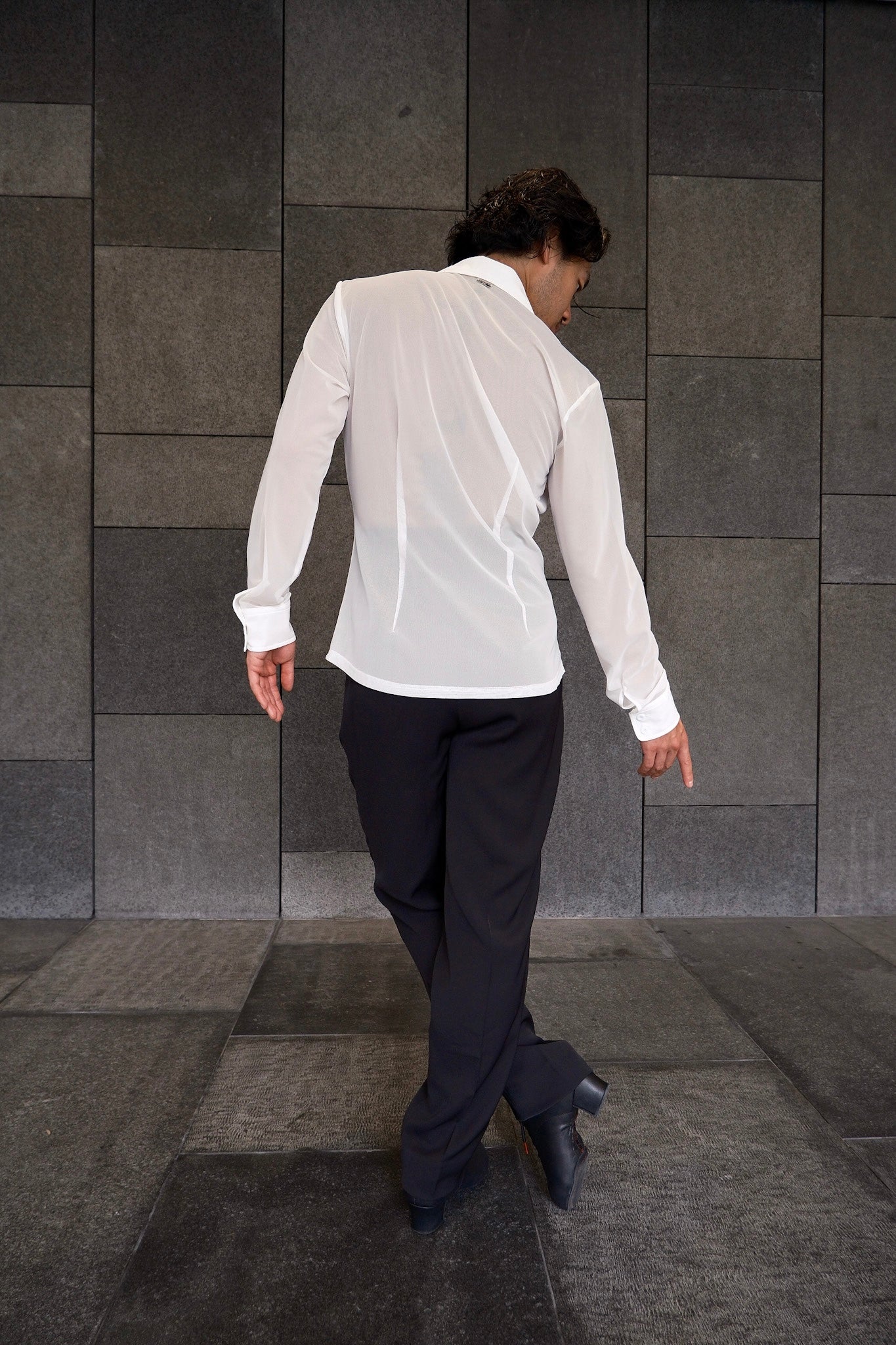 Net Slim Fit Dress Shirt - White