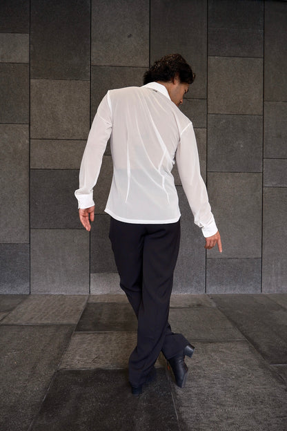 Net Slim Fit Dress Shirt - White