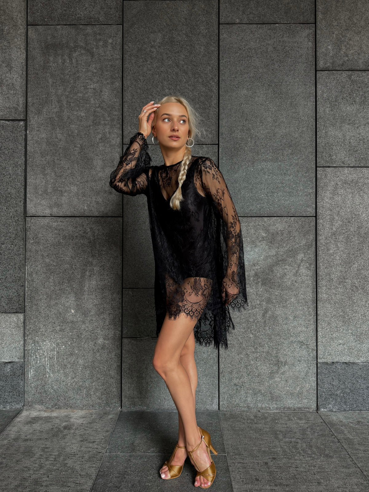 Laced Oversized Shirt