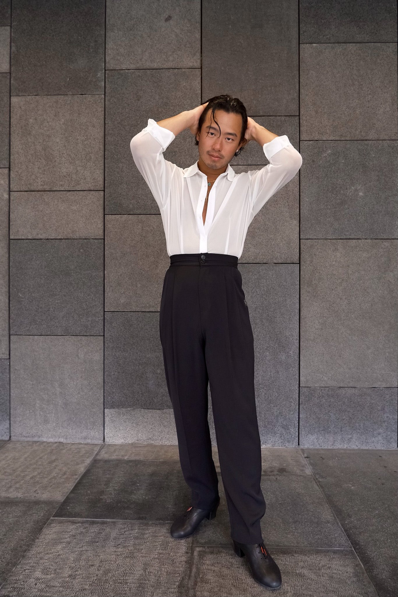 Pleated Waist Pants