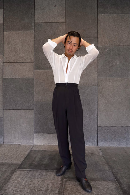 Pleated Waist Pants