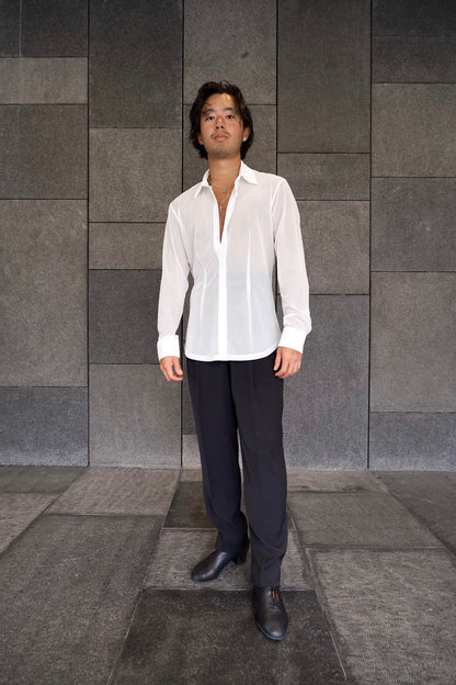 Net Slim Fit Dress Shirt - White