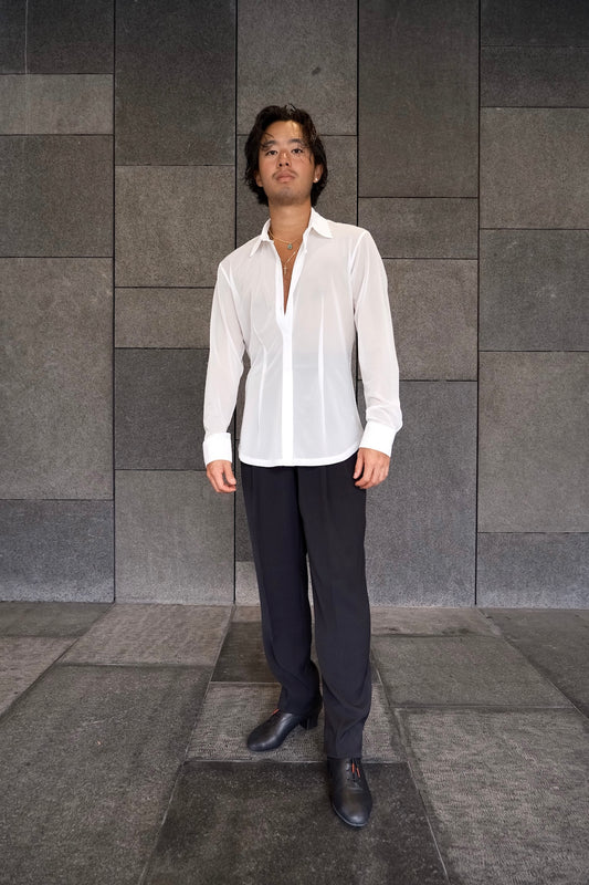 Net Slim Fit Dress Shirt - White