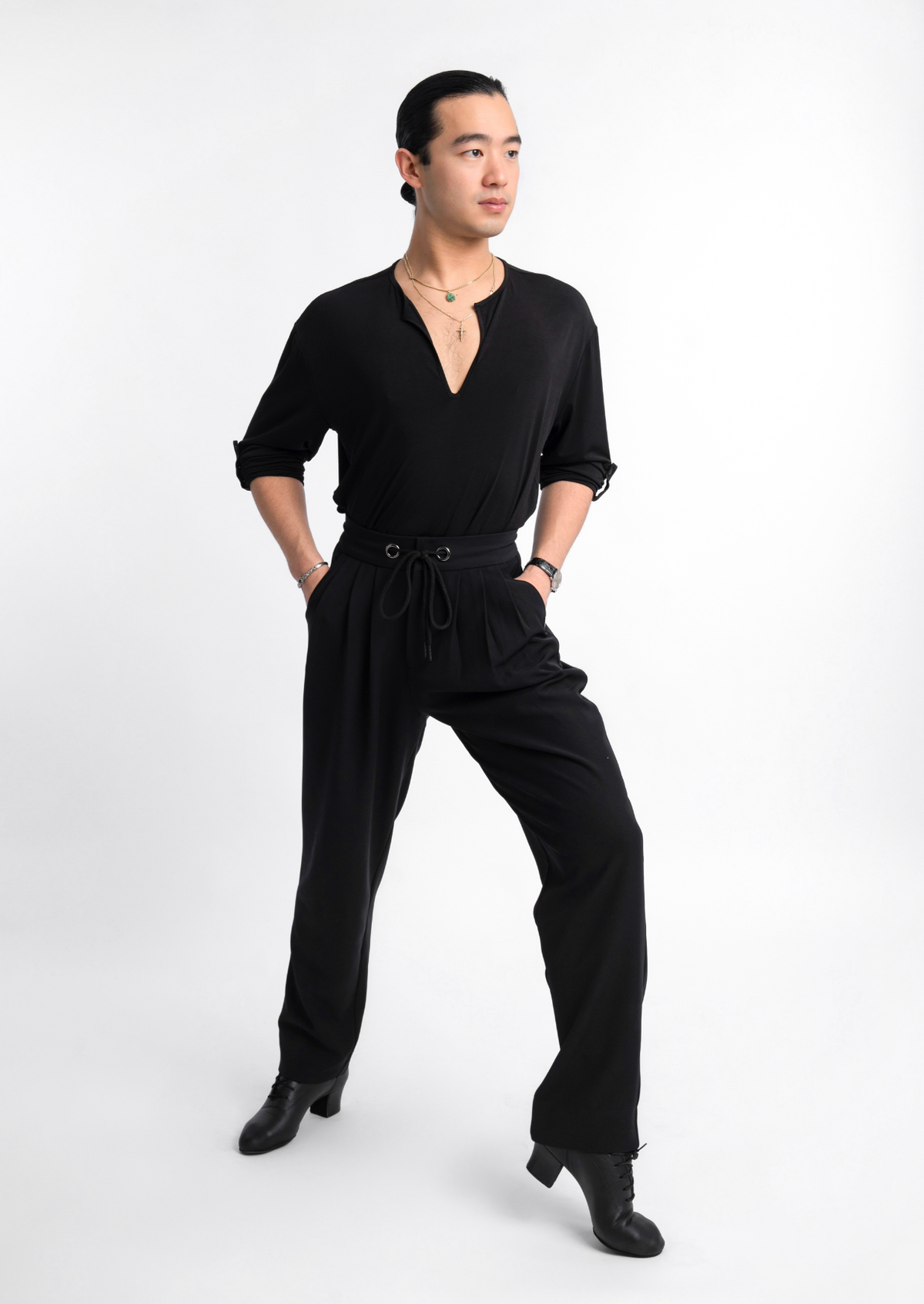 Black Drawstring Pants