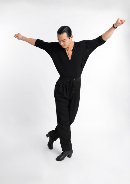 Black Drawstring Pants